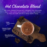 White Wolf Sweet Dreams Sleepy Hot Chocolate Cookies Cream Flavour 180g